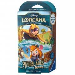 Disney Lorcana TCG: Azurblaues Meer Starter Deck - Smaragd & Saphir - DE