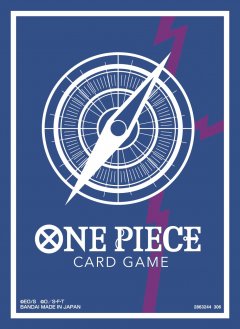 ONE PIECE CARD GAME - Official Sleeves 16 - Standard blue ver. Rocks.D.Xebec