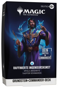 MTG - Grundstein-Commander Deck - Raffinierte Ingenieruskunst - DE
