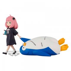 Spy x Family Break Time Anya Forger & Penguin Figur 12cm