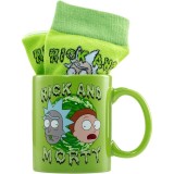 Rick + Morty Tasse and Socks set