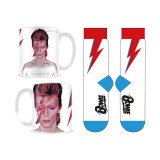 David Bowie Tasse and Socks set