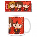Harry Potter Harry Ron Hermione Chibi Tasse