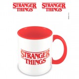 Stranger Things Logo Tasse