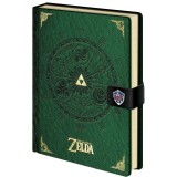 The Legend of Zelda Triforce premium A5 notebook