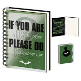 DC Comics The Batman Riddler A5 lenticular notebook