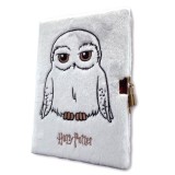 Harry Potter Hedwig A5 plush notebook