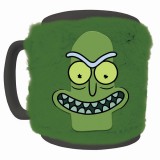 Rick and Morty Pickle Tasse with teddy bear cover 440ml