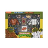 Ninja Turtles Teenage Mutant Punk Leonardo and Punk Raphael set 2 Figurs 18cm