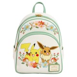 Pokemon Pikachu & Eevee Floral Rucksack