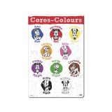 Disney Mickey Colours Educational poster
