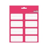 Pink Adhesive labels