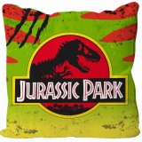 Jurassic Park logo Kissen