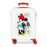 Disney Minnie Enjoy The Days Dots ABS Rollkoffer/Koffer 55cm