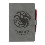 Game of Thrones Targaryen A5 premium Notizbuch + pen