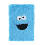 Sesame Street Cookie Monster A5 premium plush Notizbuch