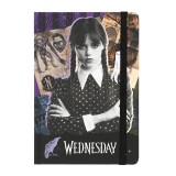 Wednesday Addams A5 premium Notizbuch