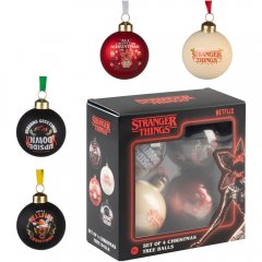 Stranger things Set 3 Christmas ornaments
