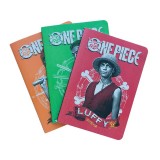 One Piece pack 3 A5 Notizbuchs