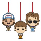 Stranger things Set 3 Christmas ornaments