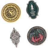 Game of Thrones House of the Dragon 4 pin set