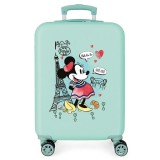 Disney Minnie Around the World Paris ABS Rollkoffer/Koffer 55cm