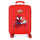 Marvel Spidey and His Amazing Friends Go ABS Rollkoffer Koffer 55cm