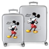 Disney Mickey Joyful ABS pack 2 Rollkoffer/Koffers