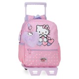 Hello Kitty Hearts and Dots Rollkoffer 28cm