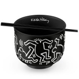 Keith Haring ramen bowl