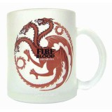 Game of Thrones Targaryen translucent glass Tasse