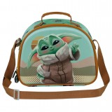 Star Wars The Mandalorian Grogu Say Hi 3D lunch bag