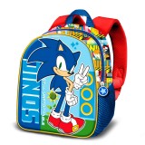 Sonic The Hedgehog 3D Rucksack 31cm