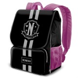 Wednesday School flap Rucksack 45cm