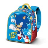 Sonic The Hedgehog Go 3D Rucksack 31cm