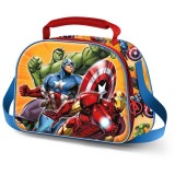 Avengers Attack 3D lunch bag
