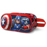 Captain America Patriot 3D doble Federmappe