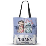 Disney Stitch Couple Einkaufstasche 40cm