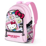 Hello Kitty Panels adaptable Rucksack 44cm