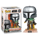 Star Wars The Mandalorian Mando Flying with Jet Pack #0402