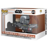 Rider Star Wars Mandalorian 9 the Mandalorian in N-1 Starfighter #0670