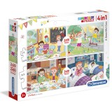 Clementoni A Beautiful Day puzzle 2x20pcs 2x60pcs