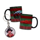 SDTOYS A Nightmare on Elm Street Mug + Metal Schl�sselanh�nger