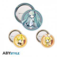 HATSUNE MIKU - Badge Pack - Miku & friends