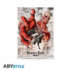 ATTACK ON TITAN - Acryl� Diorama - Eren vs Colossal Titan