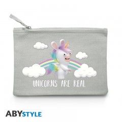 LAPINS CRETINS - Cosmetic Case - Lapicorne - Grey