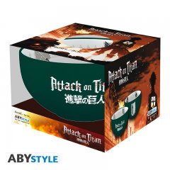 ATTACK ON TITAN - Bowl - 600 ml - Emblems S3 - cardboard box
