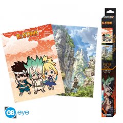 DR STONE - Set 2 Posters Chibi 52x38 - Artworks