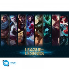 LEAGUE OF LEGENDS - Poster Maxi 91cmx51cm - Champions