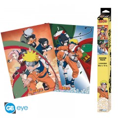 NARUTO - Set 2 Chibi Posters - Team 7 \(52x38\)